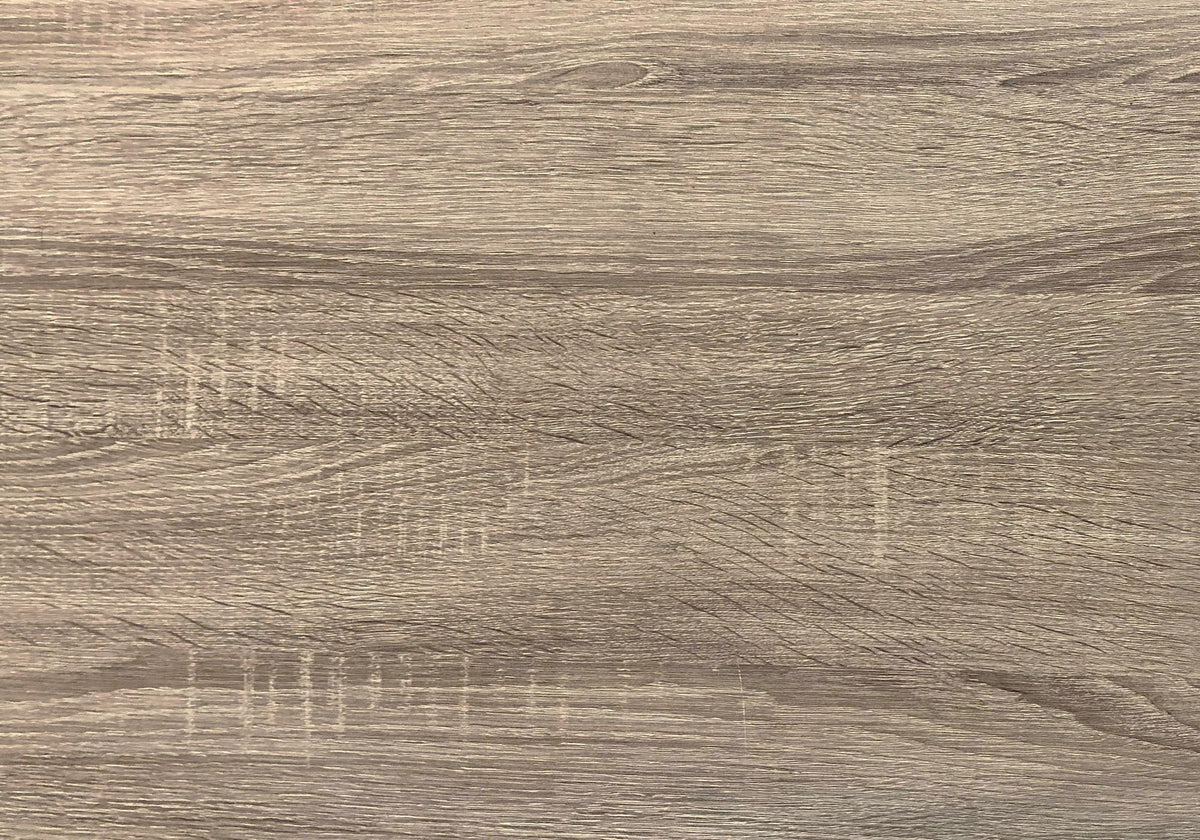 48" Taupe and Black Writing Desk with 2 Drawers