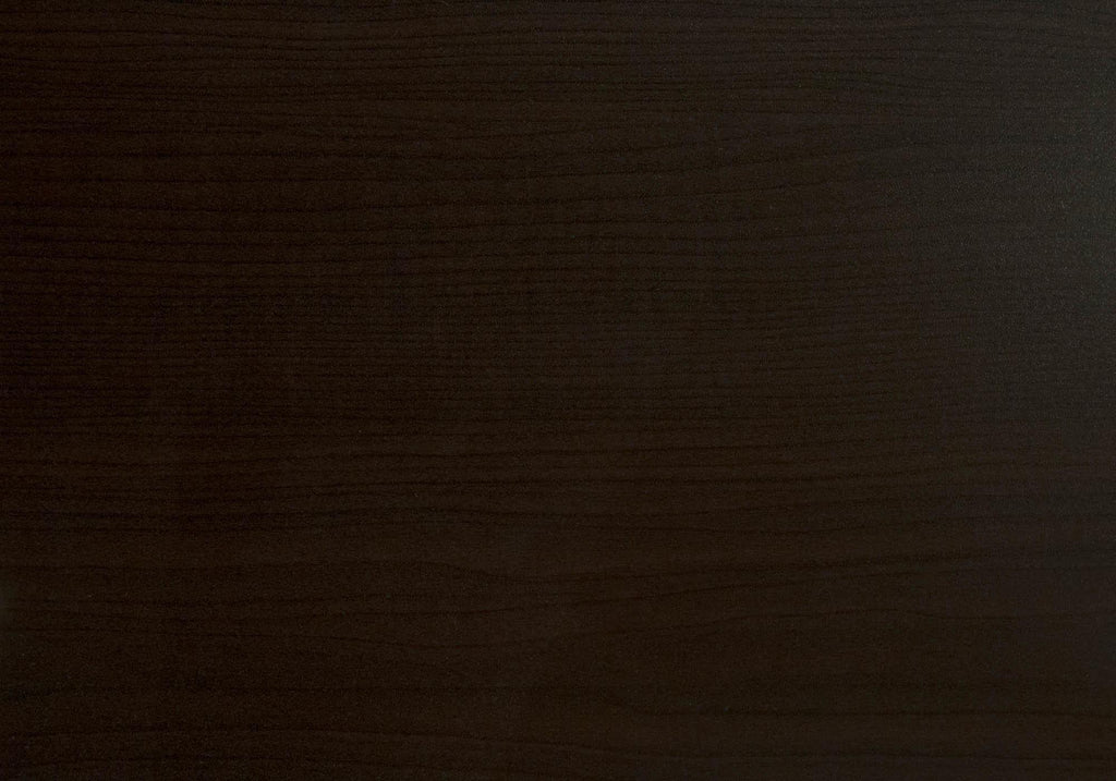49" Dark Brown and Black Computer Desk