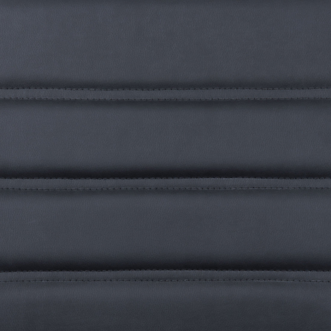 Silver & Black Adjustable Swivel Faux Leather Conference Chair | Rolling, Professional Style
