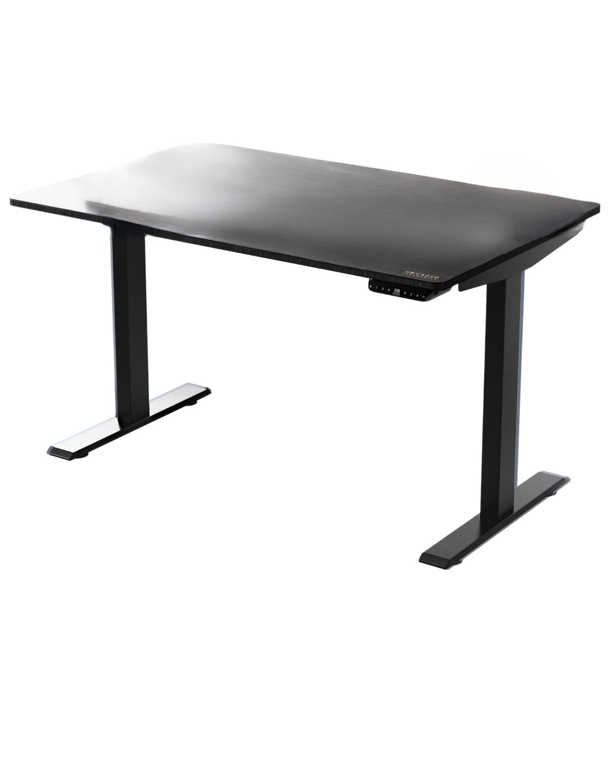 48" Black Stainless Steel Adjustable Standing Desk