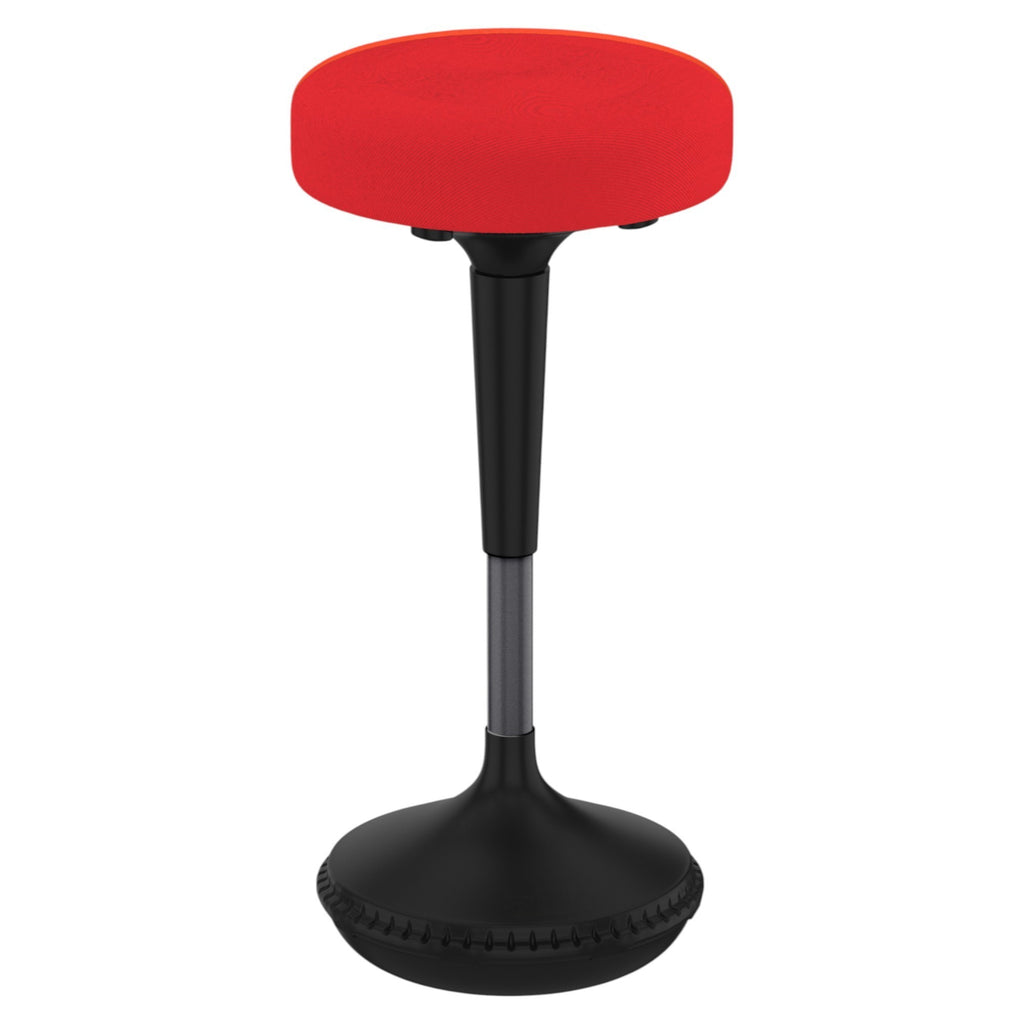 Red & Black Adjustable Height Office Chair | Swivel, Bold Design, Ergonomic Comfort