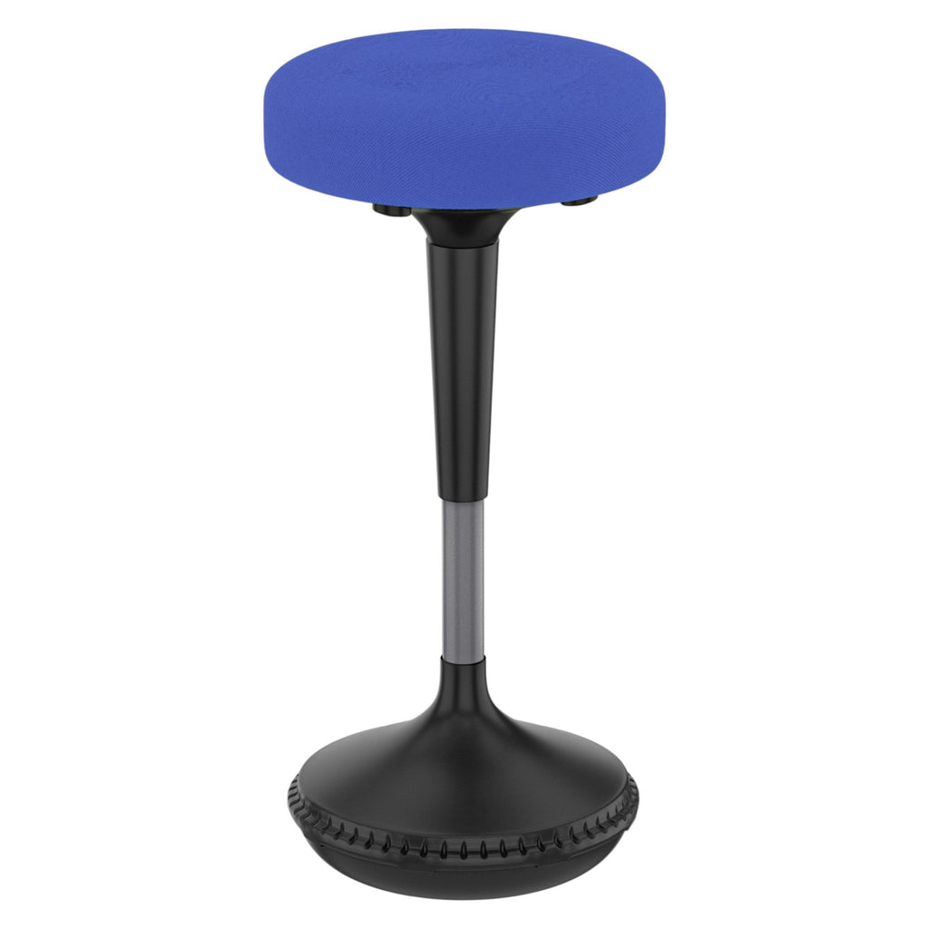 Blue & Black Adjustable Height Office Chair | Swivel, Ergonomic, Modern Style