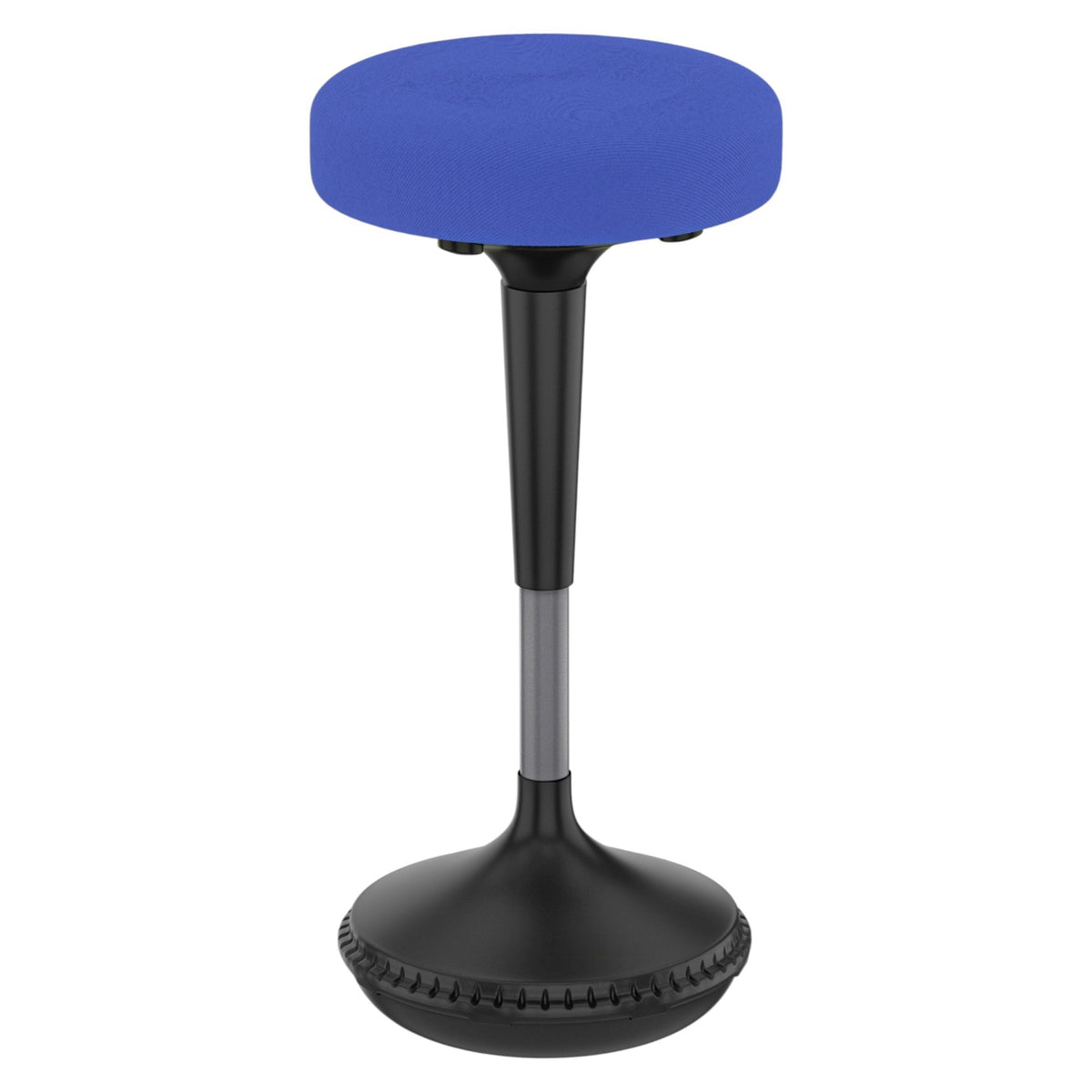 Blue & Black Adjustable Height Office Chair | Swivel, Ergonomic, Modern Style