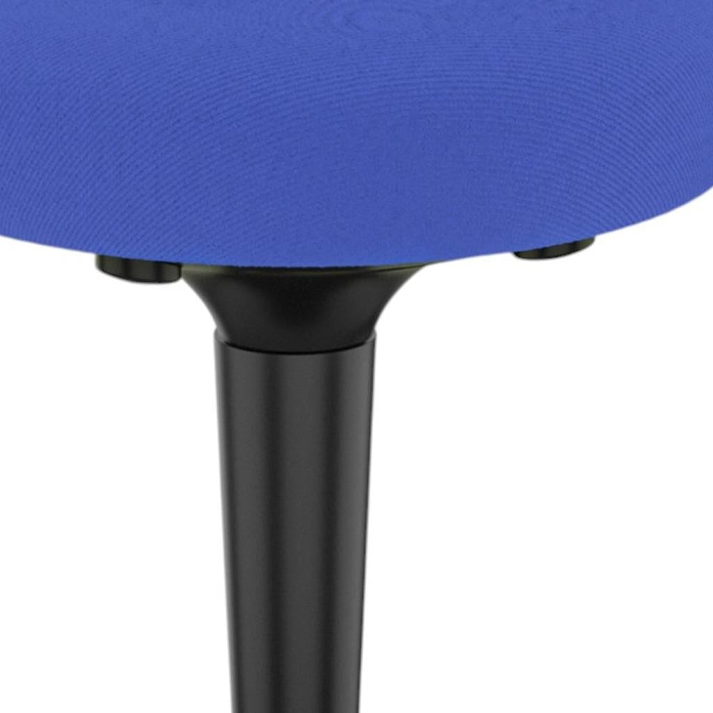 Blue & Black Adjustable Height Office Chair | Swivel, Ergonomic, Modern Style