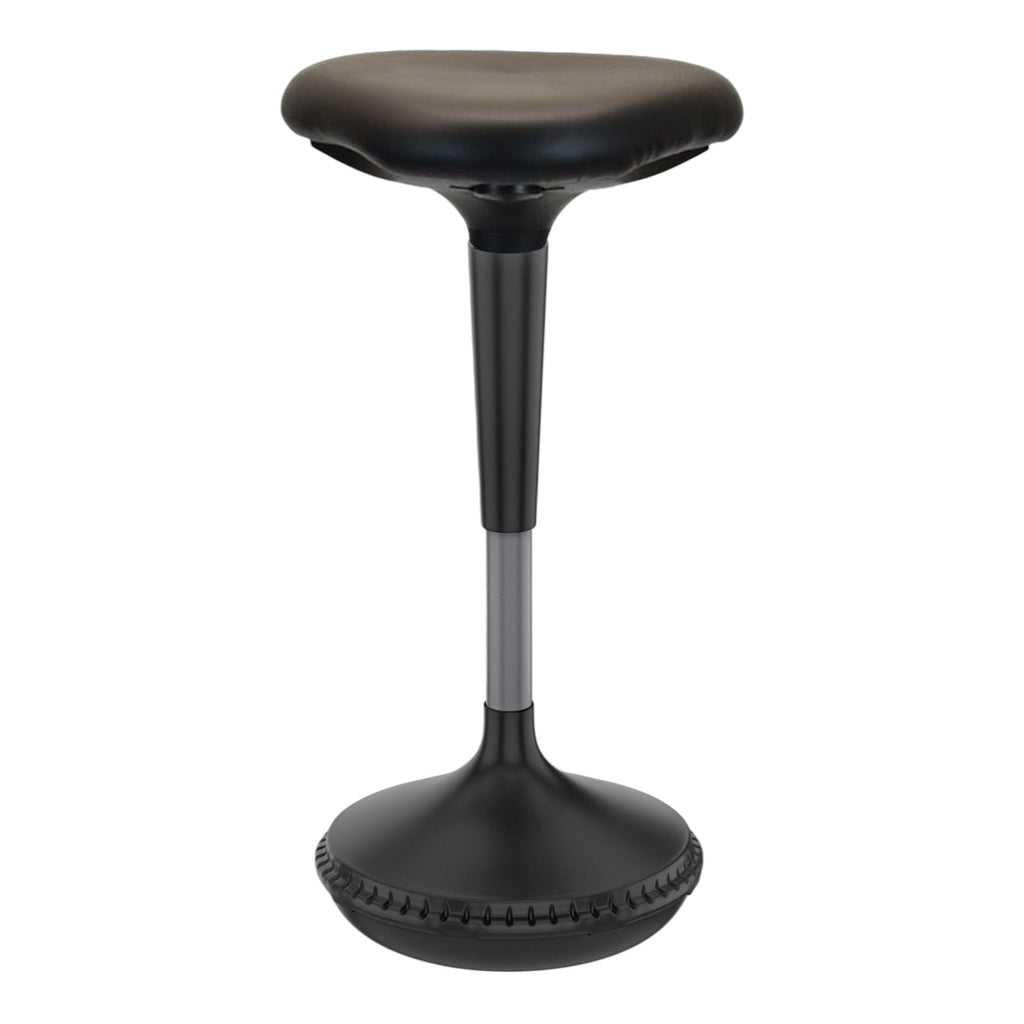 Black Adjustable Height Office Chair | Swivel, Ergonomic, Rolling Casters