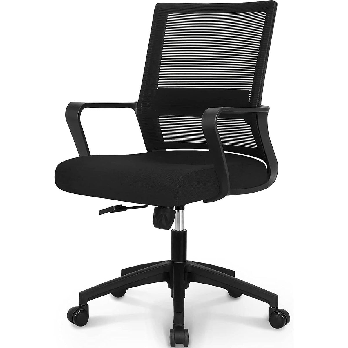 Ergonomic Mesh Office Chair With Lumbar Support And Breathable Back-1