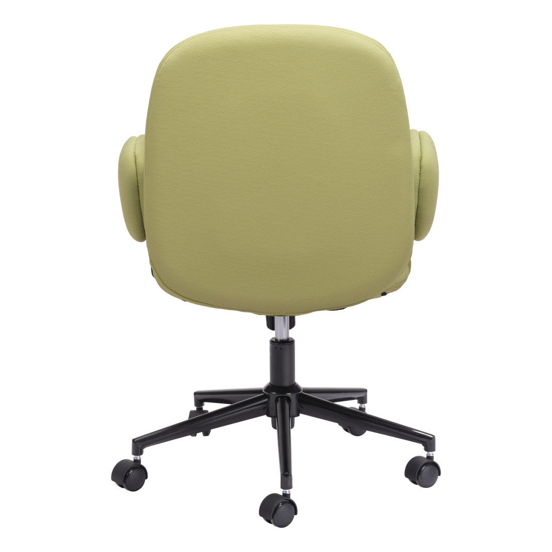 Green & Black Adjustable Height Office Chair | Swivel, Rolling, Bold Color Accent