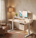 Maple Electric Ergonomic Standing Desk 48x24 Inches-0