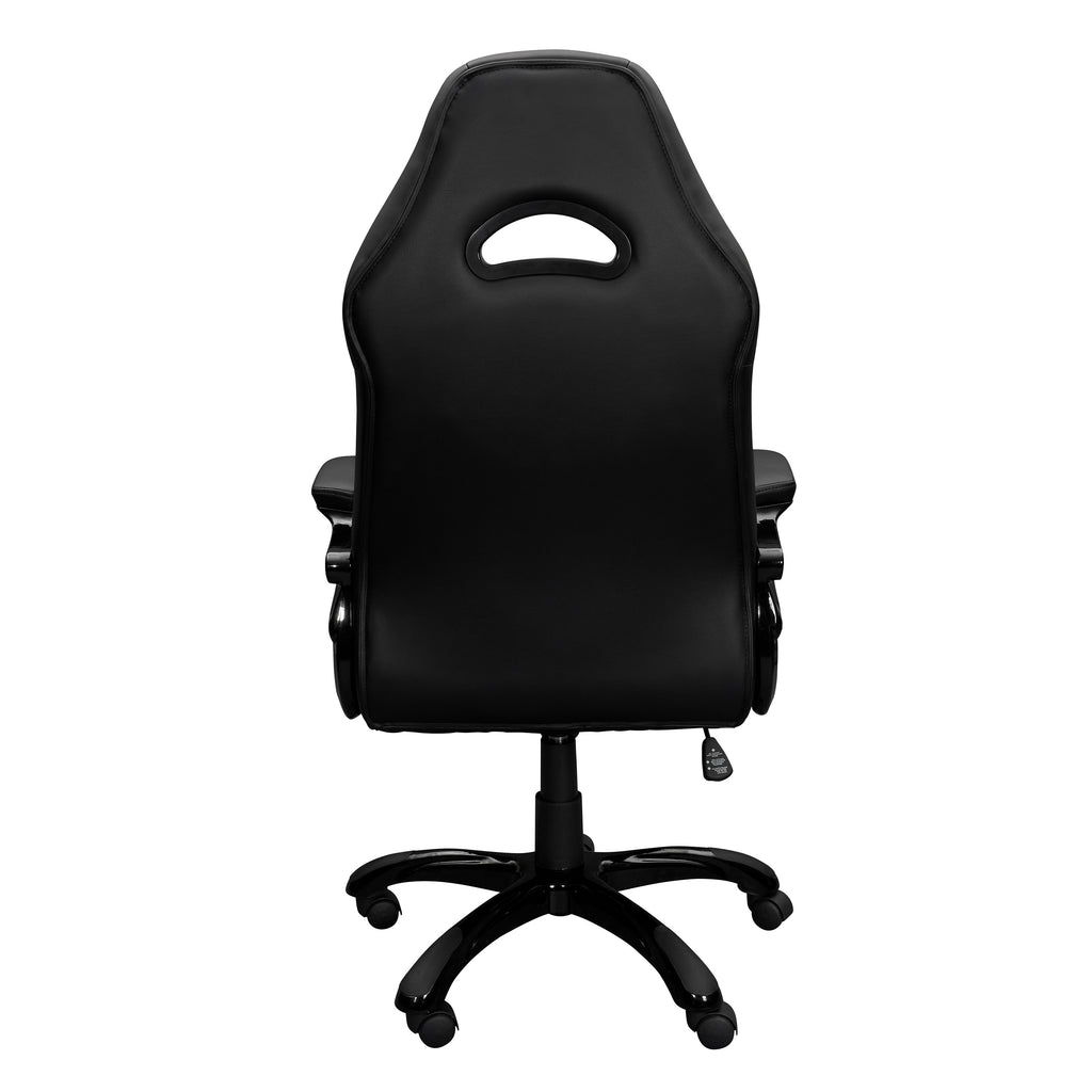 Black Adjustable Height Executive Office Chair | Swivel, Rolling, Premium Professional Style