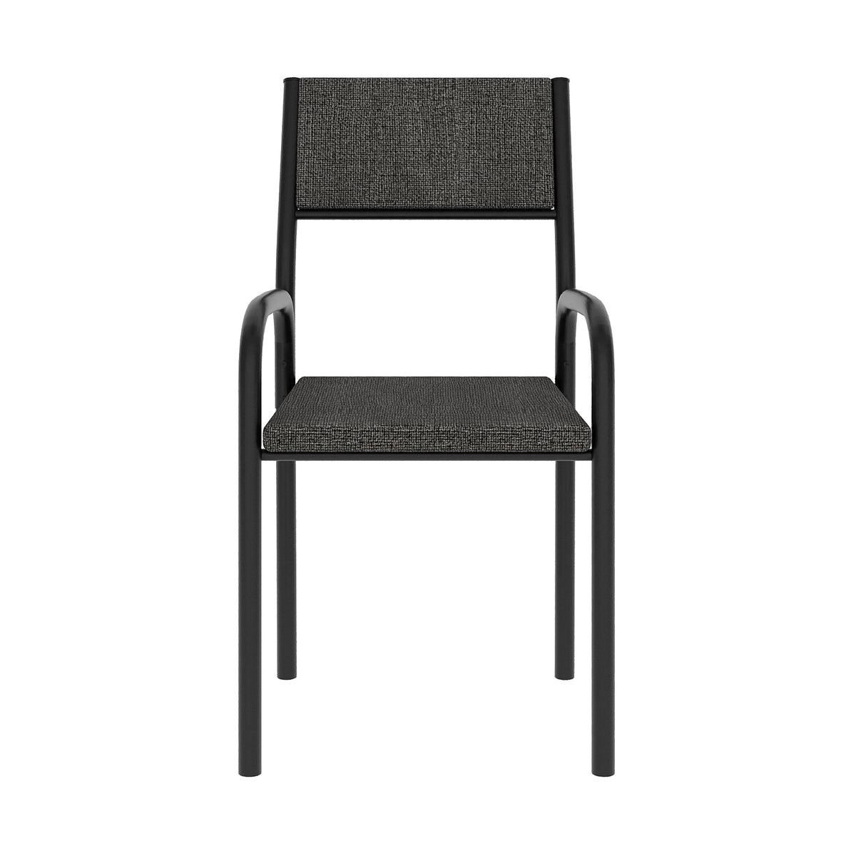 Charcoal & Black Office Chair | Compact Ergonomic Design, Modern Style