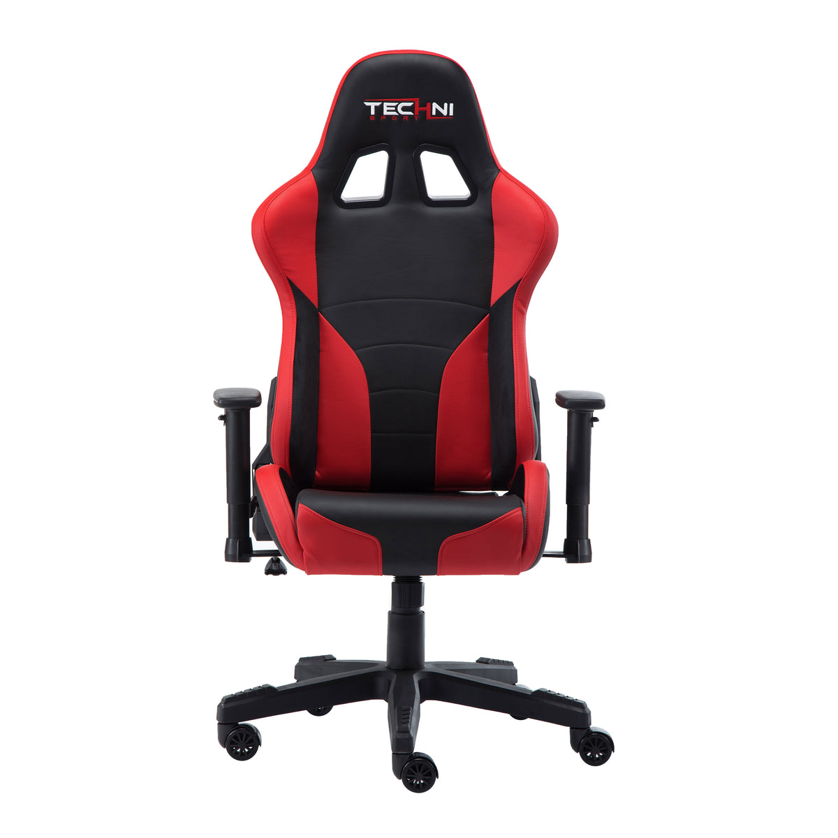 Black & Red Gaming Chair | Swivel Rolling, Bold Racing Style