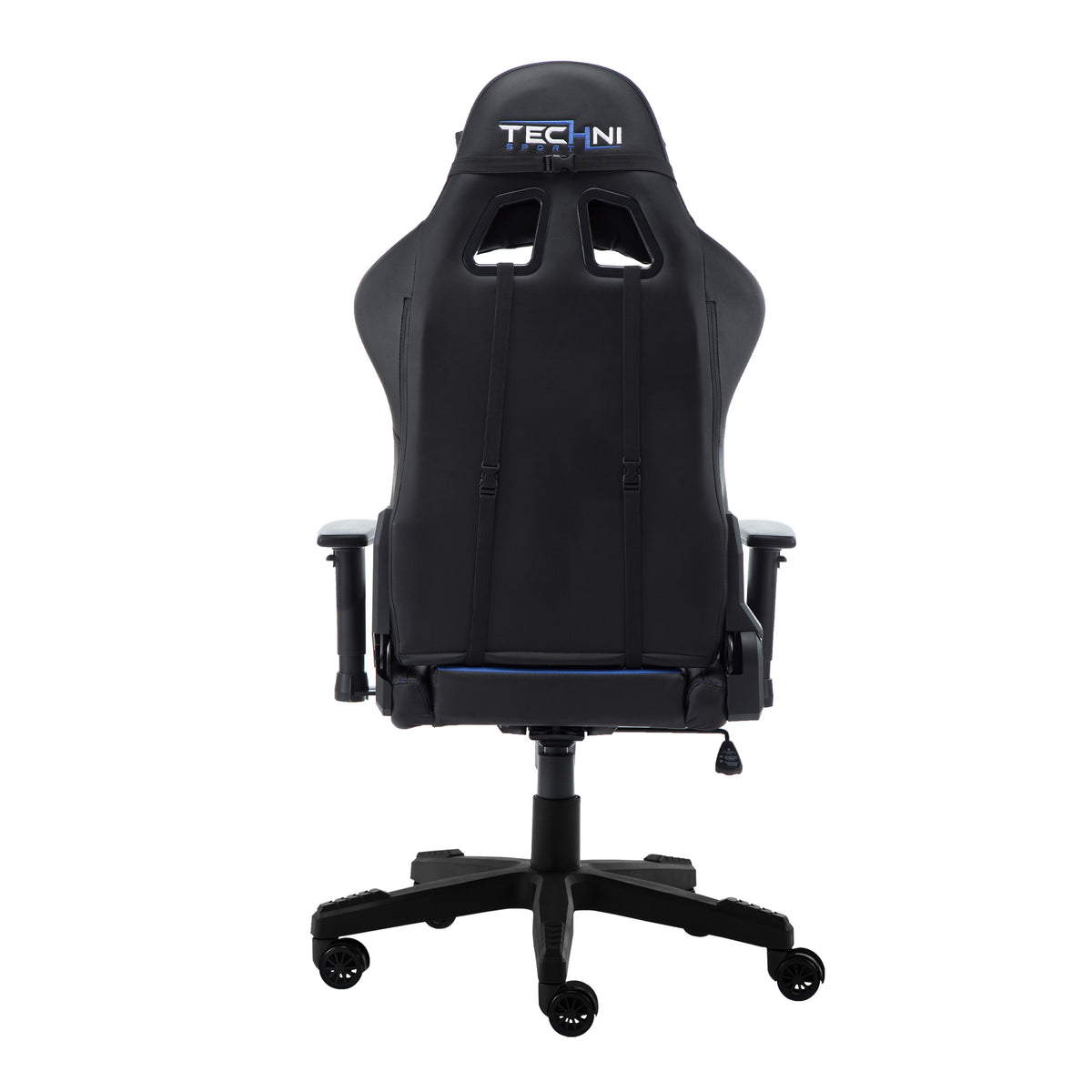 Blue & Black Gaming Chair | Swivel Rolling, Dynamic Racing Design