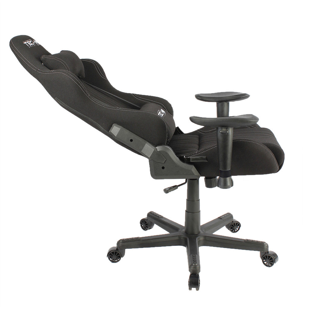 Black Gaming Chair | Swivel Rolling, Sleek Ergonomic Design