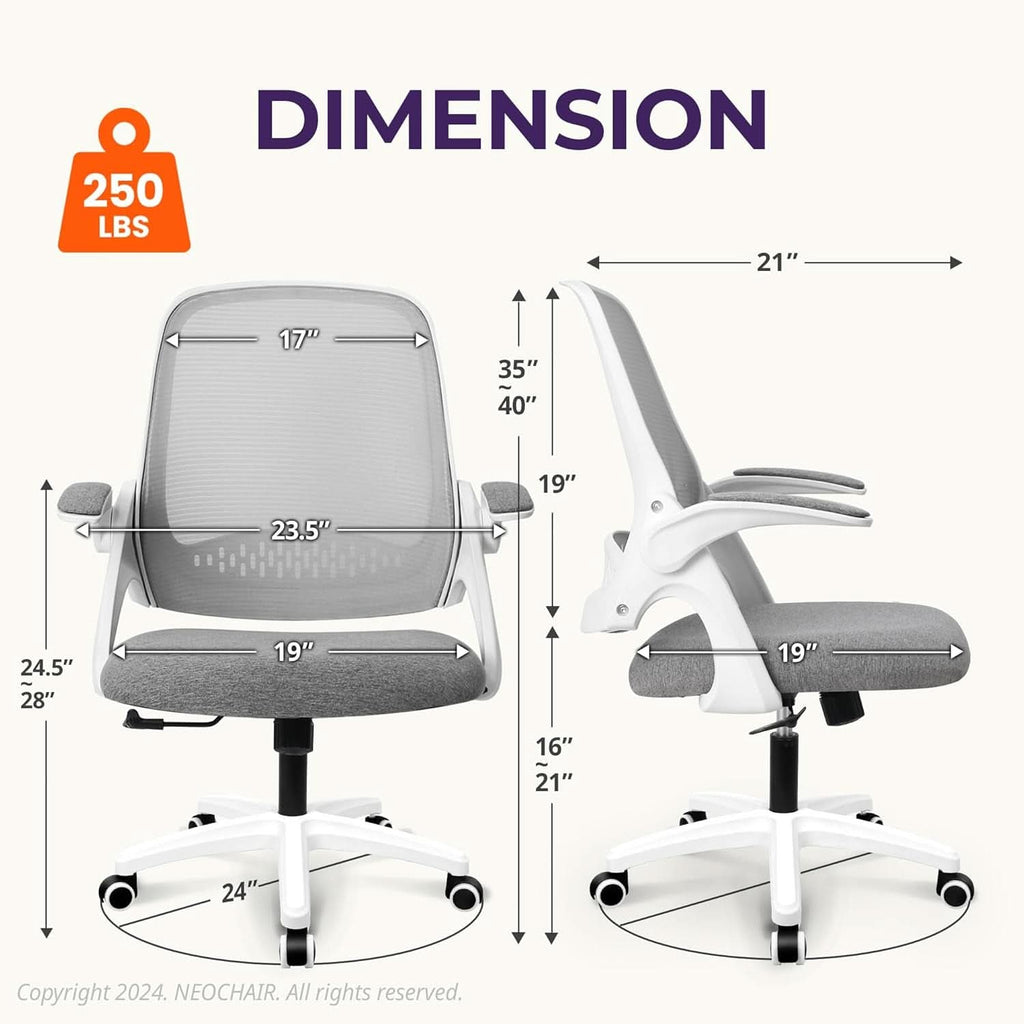 Ergonomic Gaming Chair With Lumbar Support And Adjustable Height-1