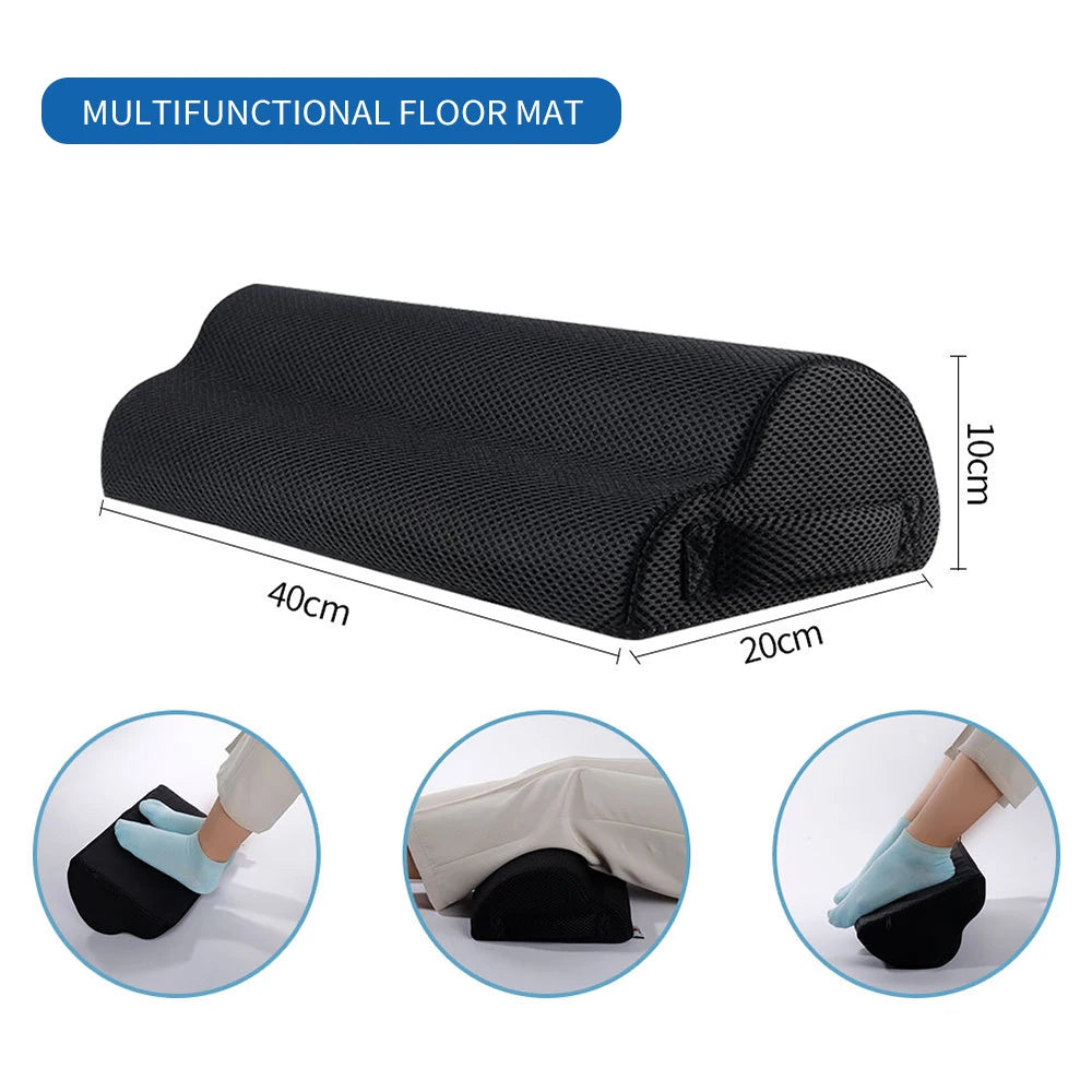 Under Desk Footrest with Memory Foam Foot Cushion