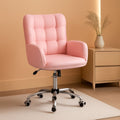 Pink Ergonomic Office Chair With Adjustable Height-0
