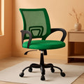 Green Ergonomic Mesh Office Chair With Lumbar Support-0