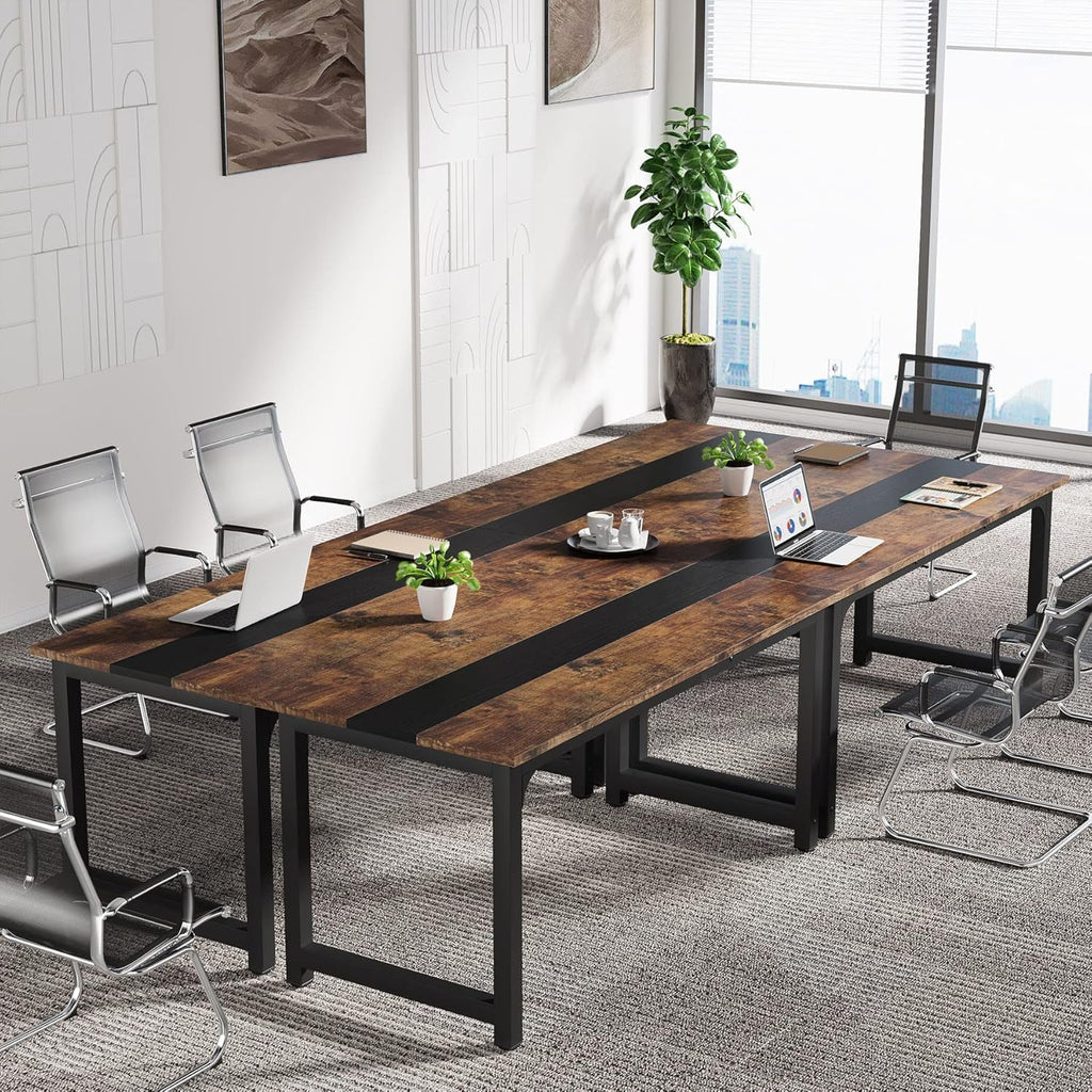 70.8 Inch Ergonomic Executive Office Desk Multimonitor-4