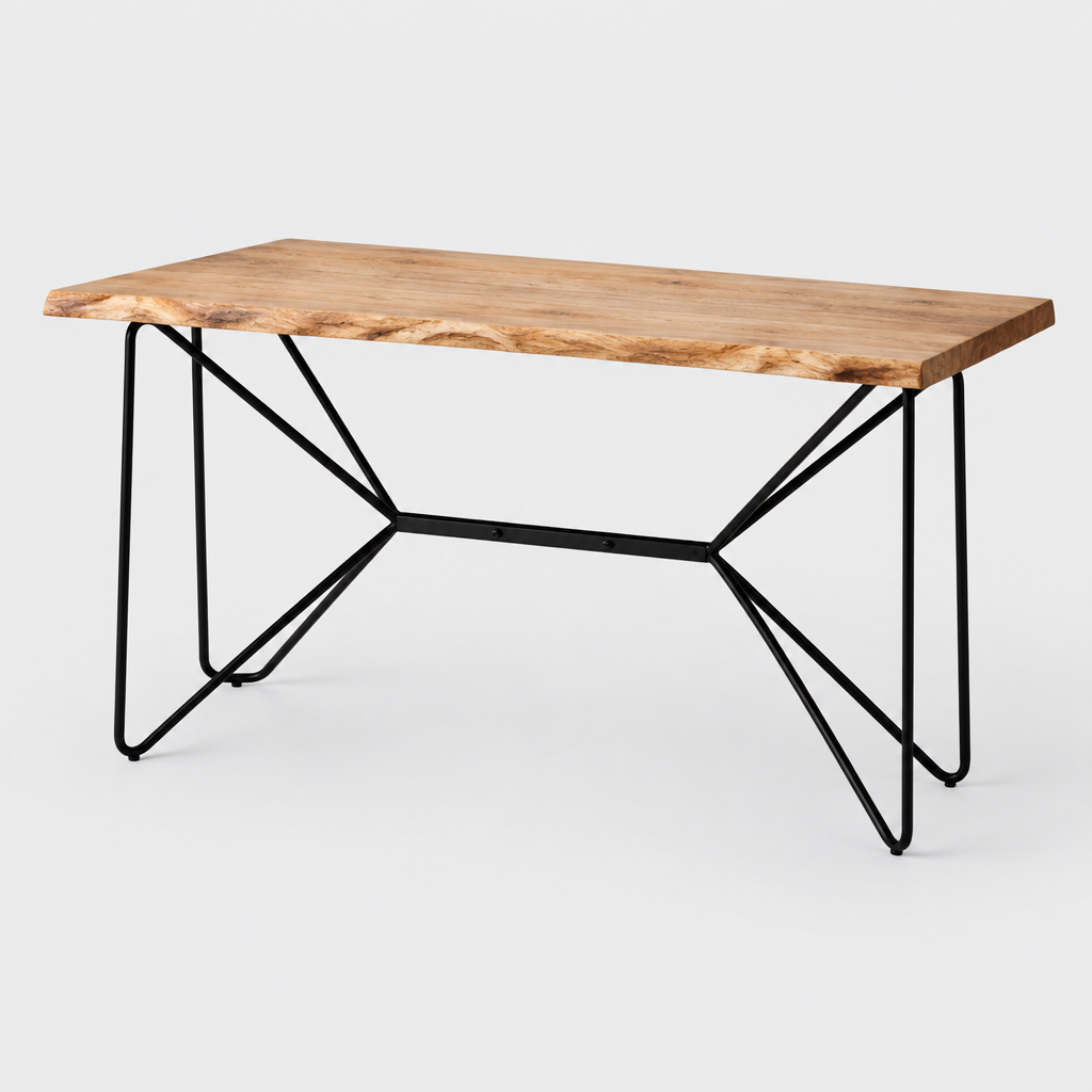 Brown and black writing desk studio photo