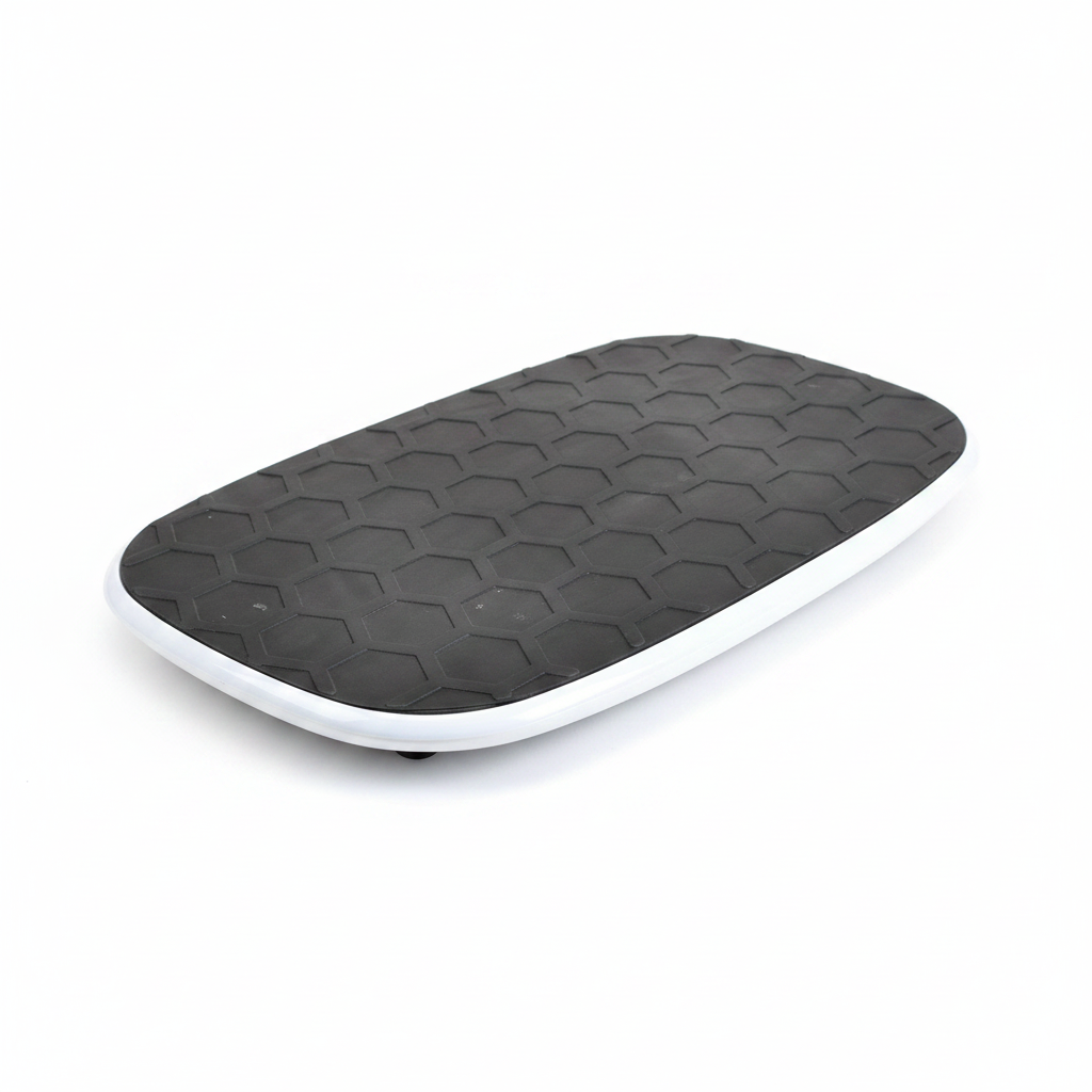 Black and white balance board hero shot on white background