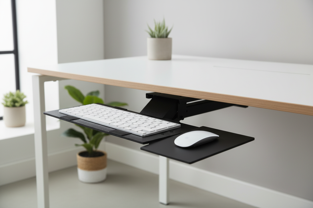 Keyboard Tray — Desk Setup