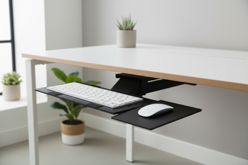 Keyboard Tray — Desk Setup