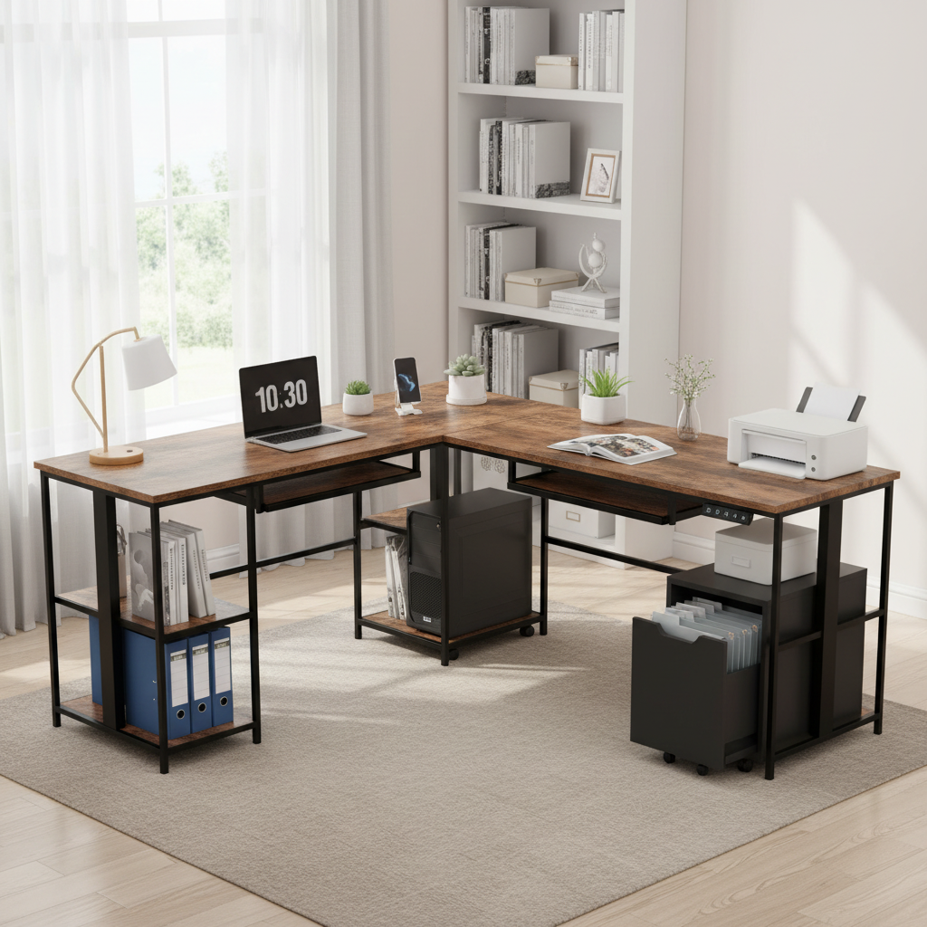 L-Shaped Desk Variant 1