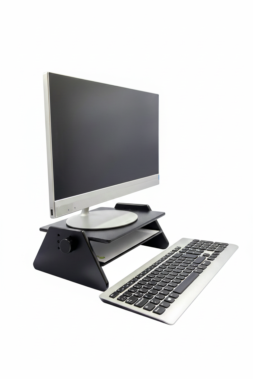 Monitor Stand - White Background