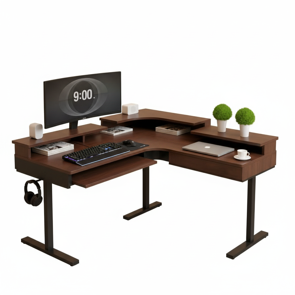 Standing Desk Gaming Setup