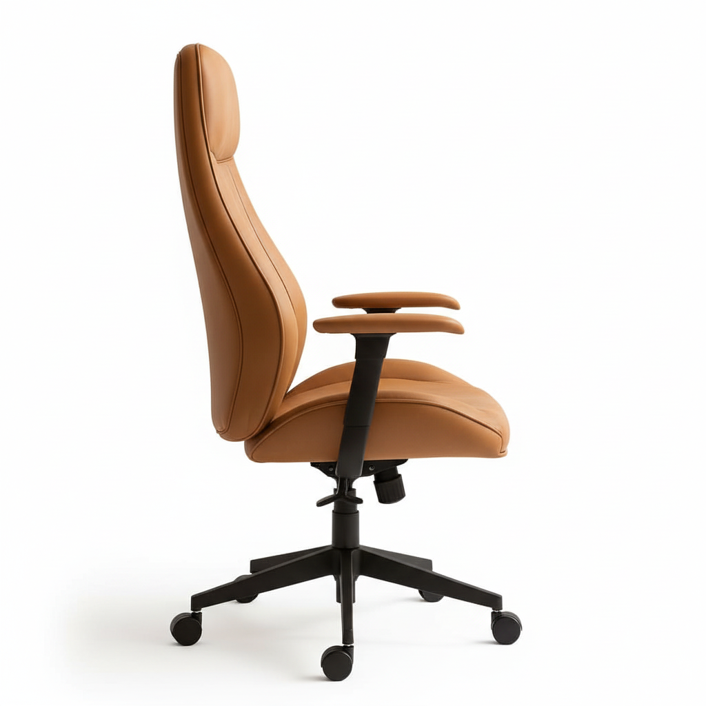 Tan Chair White C